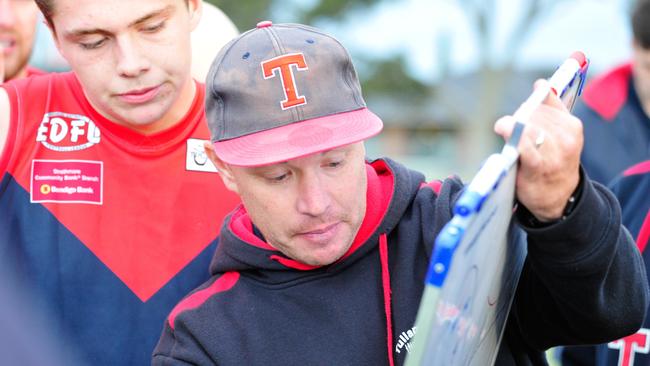 Tullamarine coach David Connell will be calling the shots until the end of 2022. Picture: Jamie Morey