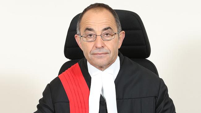 Supreme Court Chief Justice Chris Kourakis. Picture: Dylan Coker