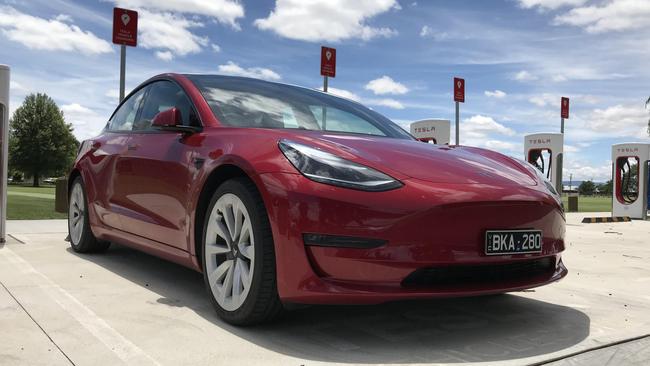 Tesla’s Model 3 is the most popular electric car in Australia.