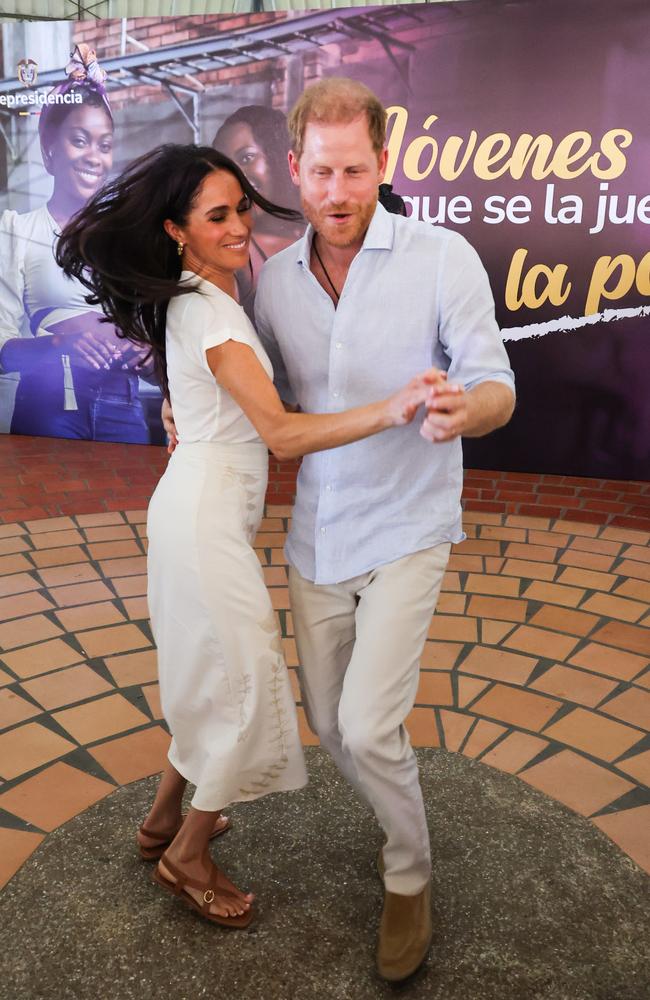 Prince Harry and Meghan Markle shared a glossy retrospective video recap of their year ahead of a bombshell documentary set to air on German TV. Picture: Eric Charbonneau/Archewell Foundation via Getty Images