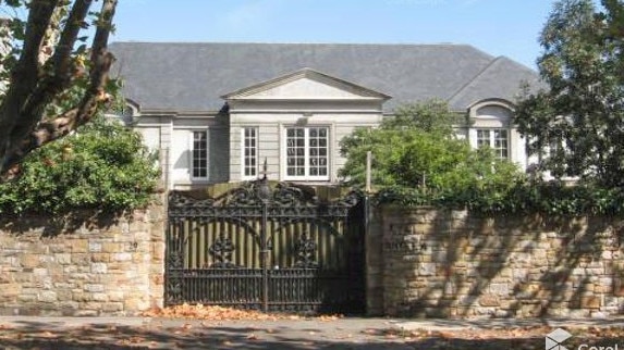 The “ghost mansion” at 29-31 St Georges Rd, Toorak, has sold for a state record.