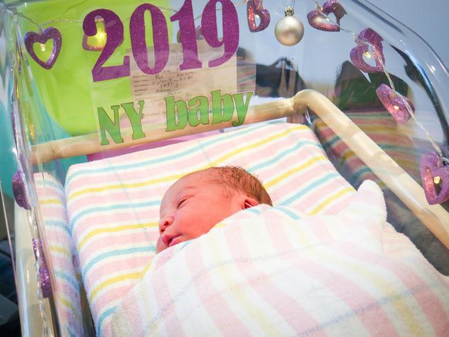 Stefan, the first baby born at Northern Beaches Hospital in 2019