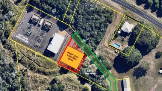 The battery storage facility will be built at the Bargara substation on School Lane.