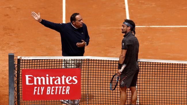 Fabio couldn’t believe it. (Photo by Alex Pantling/Getty Images)