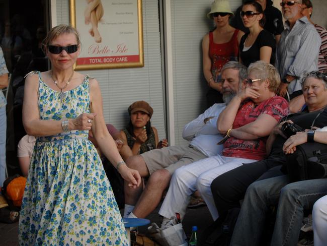 At the Manly Jazz festival in 2007. Picture: Dean Simon