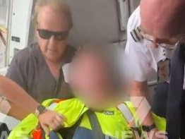 The teen was apprehended before anyone was hurt. Picture: Channel 7