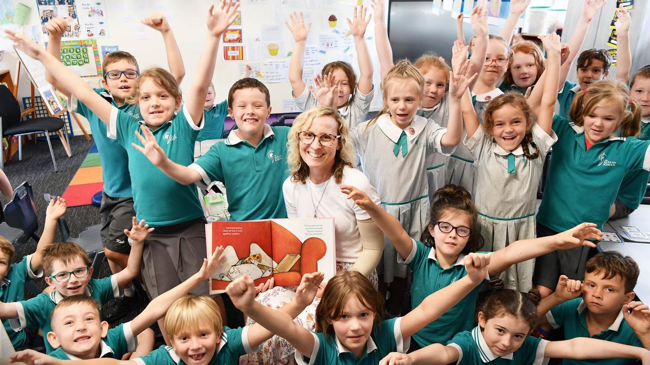 Nicky Baker of Kuluin State School has been voted best teacher on the coast. Picture: Patrick Woods.