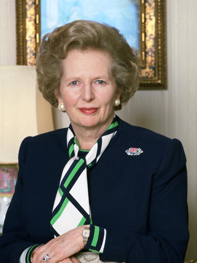 Former British PMr Margaret Thatcher observed ‘the facts of life are conservative’. Picture: Getty.