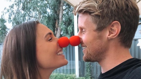 The Sloane’s are working to reduce the number of stillbirths, SIDS and miscarriages through Red Nose Australia Picture: Instagram.