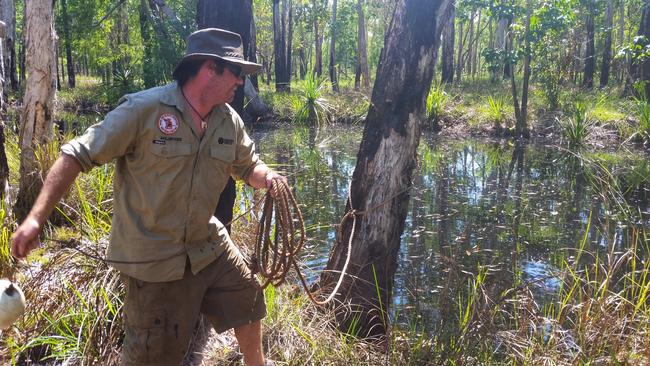 Luke Lang, along with his wife Shell, have returned to the NT for a caretaker placement in Limmen National Park. Picture: Supplied