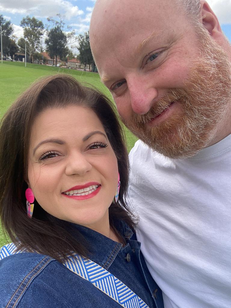 Chase Reid and Vienna Possemato have been married for seven years. Picture: Supplied