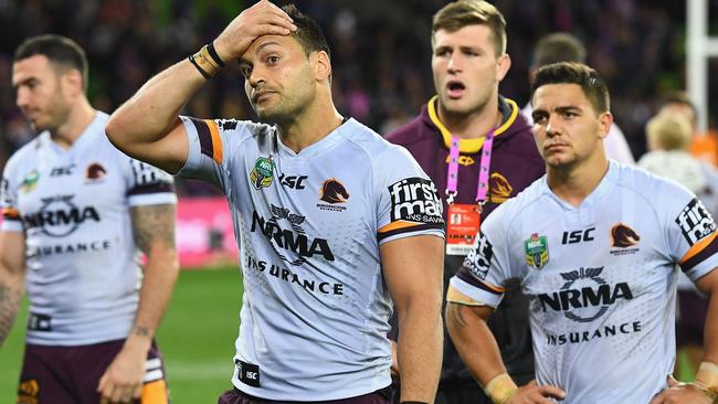 The Bronocs end their season with a loss to the Storm. Pic: Getty Images