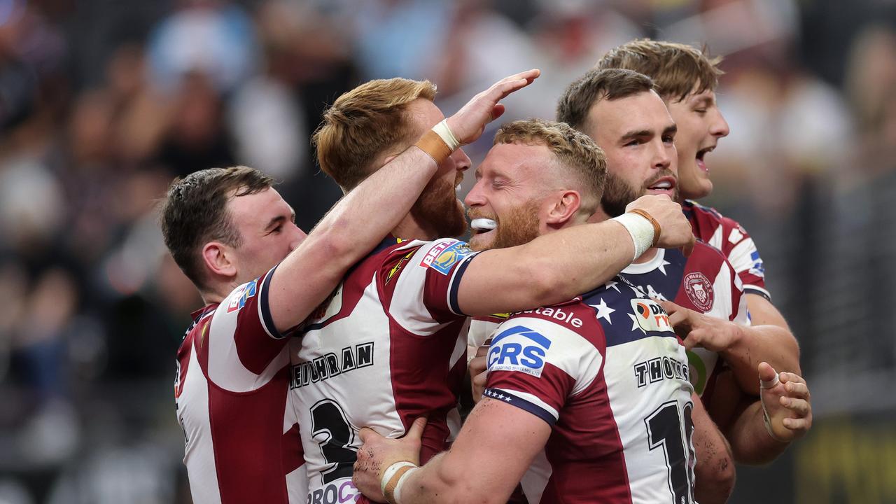 Peter V’landys said an English Super League Vegas game is here to stay. (Photo by Ezra Shaw/Getty Images)