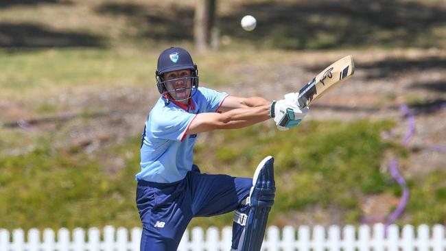 NSW Metro batter Ryan Hicks made the Australian under 19s squad..Picture: Cricket Australia.