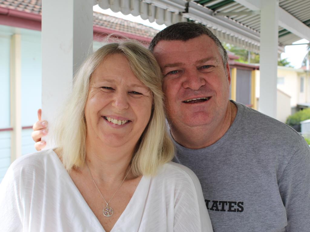 Christine and Darryl Rae say that being involved in Mates 4 Mates has changed their lives. Darryl says it probably saved his. Picture: Ellen-Maree Elliot