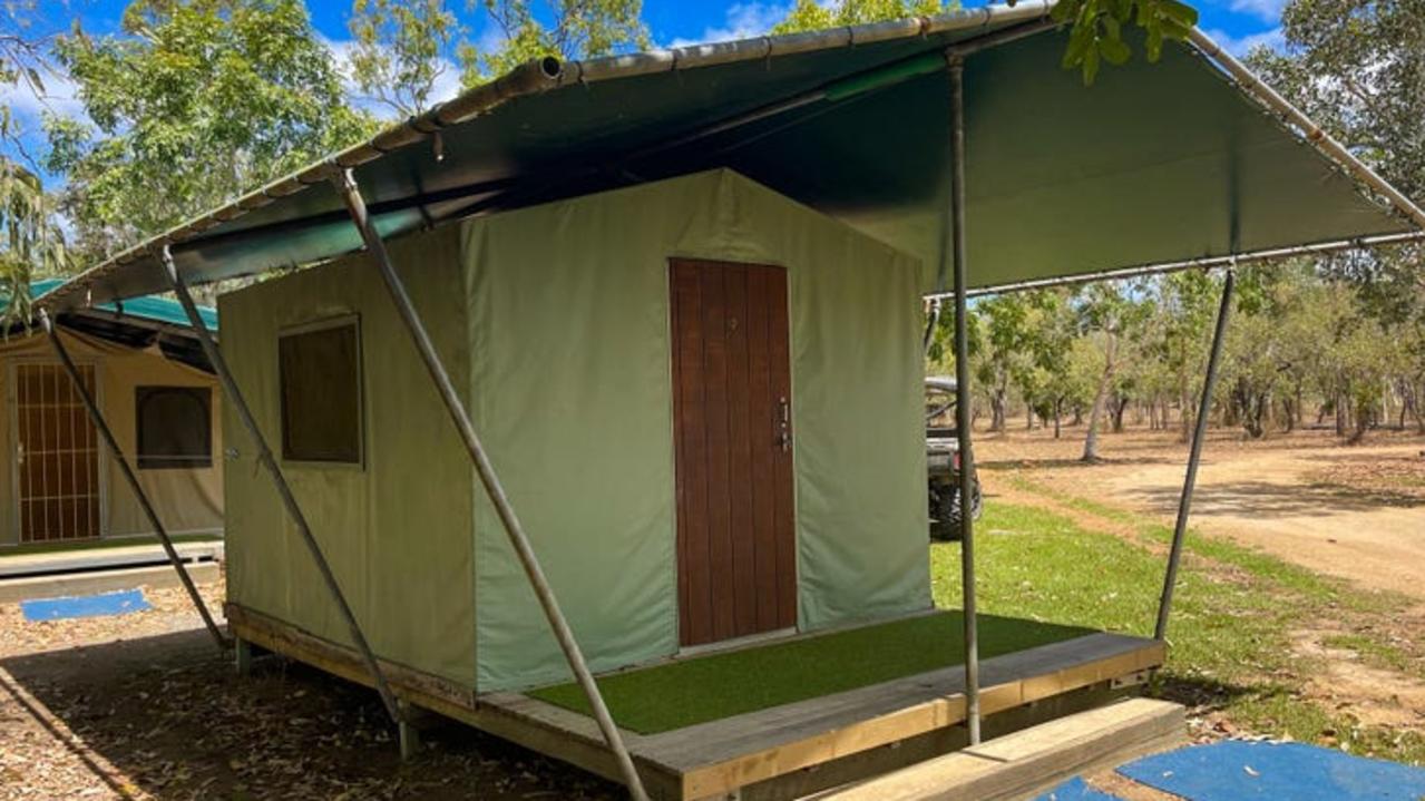 A safari tent