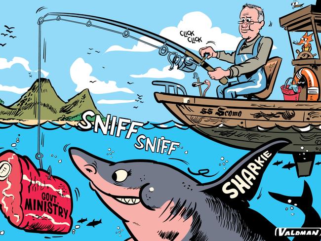 Valdman’s view of the push to lure Rebekha Sharkie to the Liberals ... with the bait of a possible ministry.