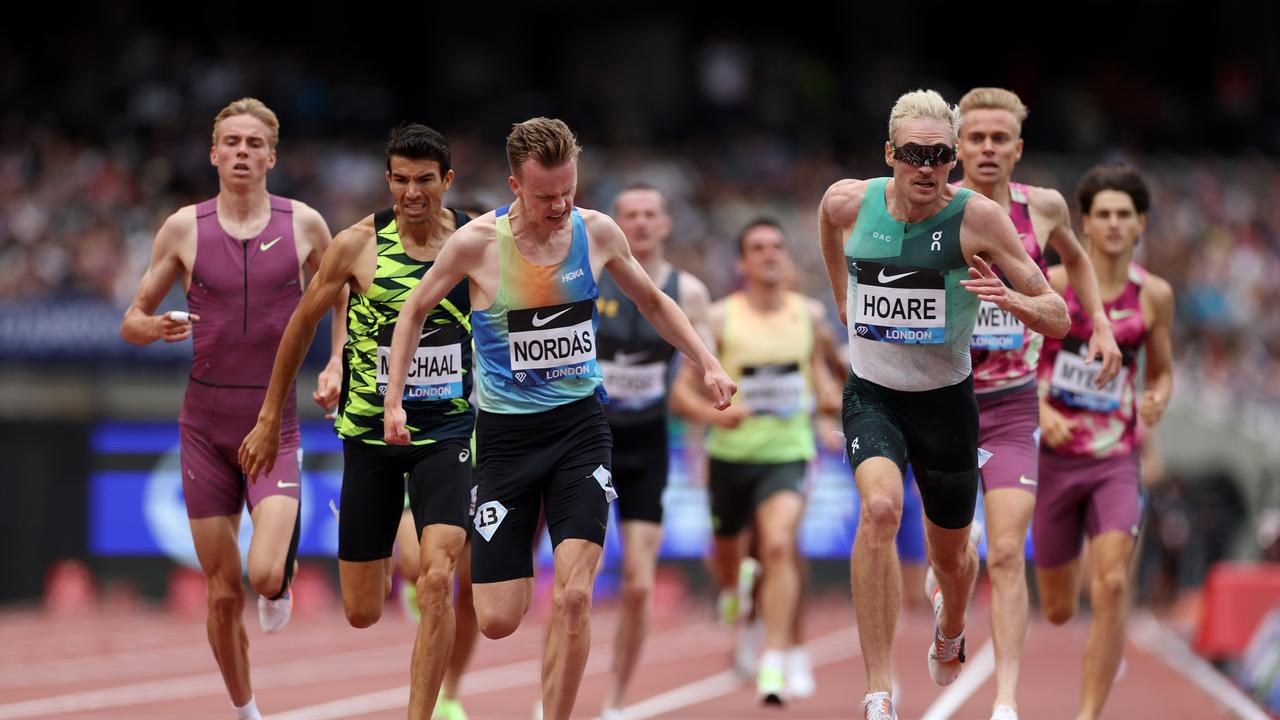 Oliver Hoare of Australia wins. Photo by Michael Steele/Getty Images.