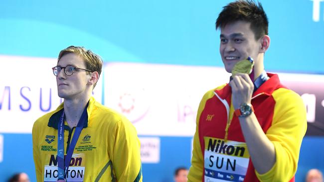 Mack Horton’s protest would be banned under new FINA rules