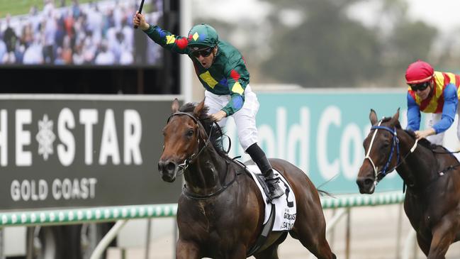 Queensland stewards can now open a new inquiry into Alligator Blood’s win in the Magic Millions 3YO Guineas in 2020. Picture: Getty Images