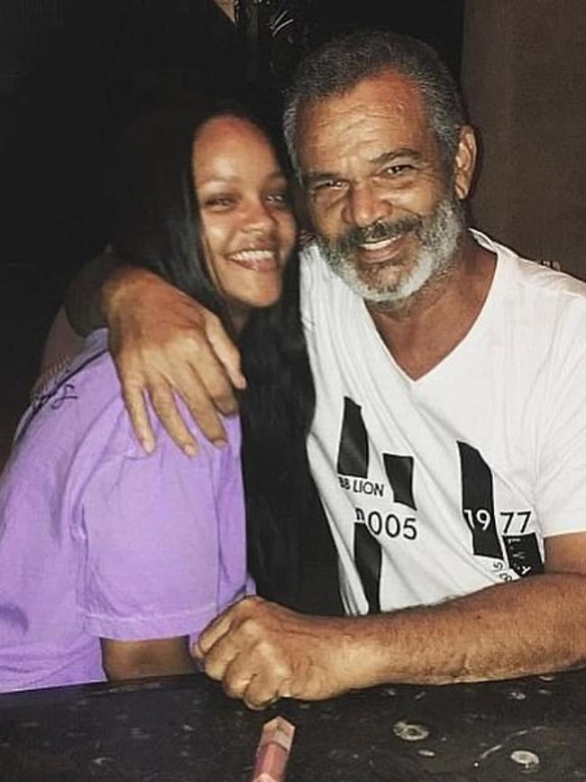 Rihanna’s father, Ronald Fenty, reportedly died at age 70 on Saturday. Picture: Instagram