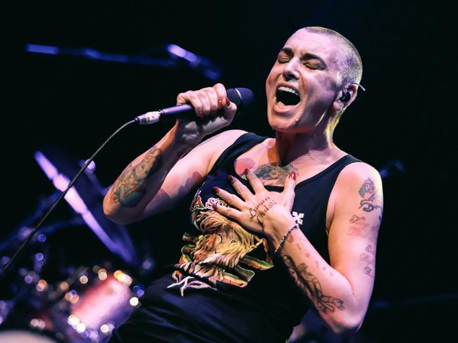 Sinead O'Connor was magnetic on stage. Picture: Getty Images