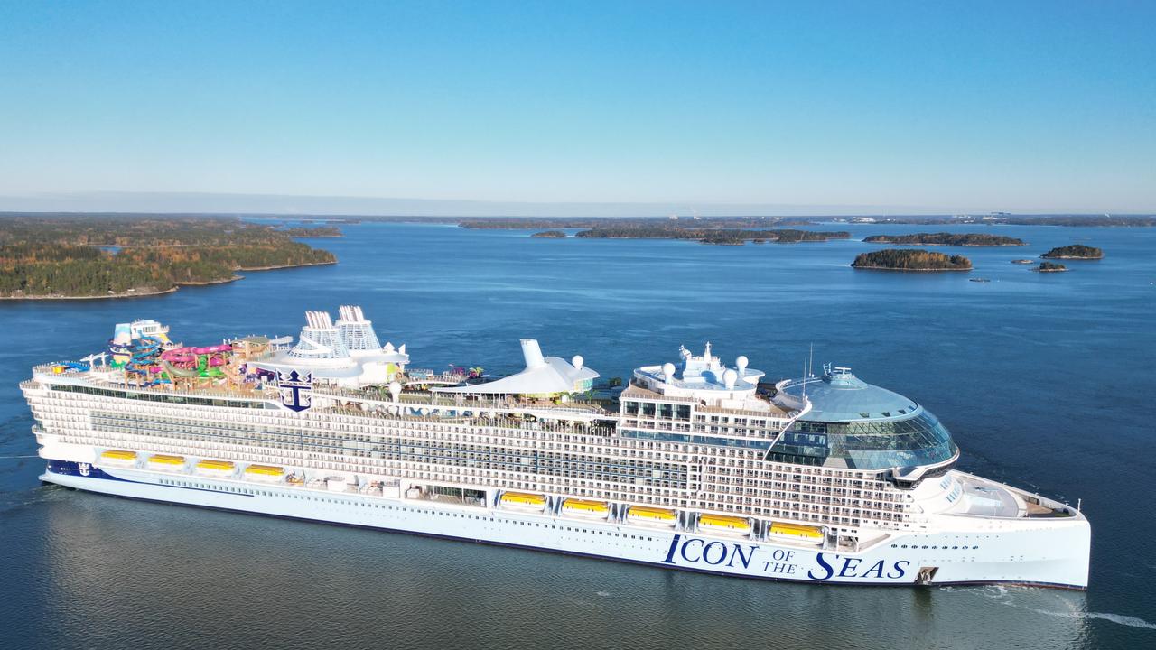 The Icon of the Seas is the world’s largest cruise liner. Photo – Royal Caribbean