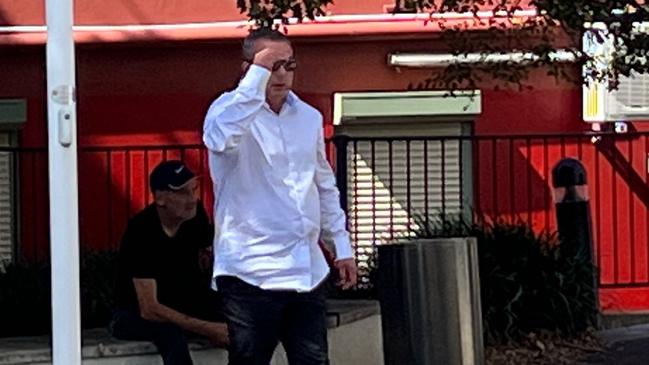 Suljo Nadarevic outside Wollongong Local Court on Wednesday. Picture: Dylan Arvela