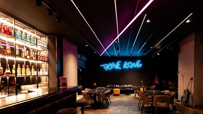 Drink Kong, a trendy new bar in Rome.