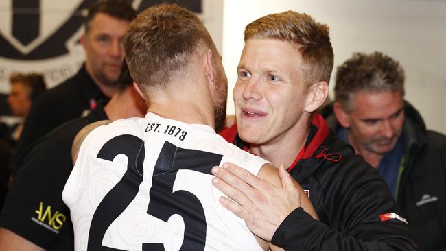 Dan Hannebery is moving closer to playing his first game for St Kilda. Picture: AAP Image/Daniel Pockett.