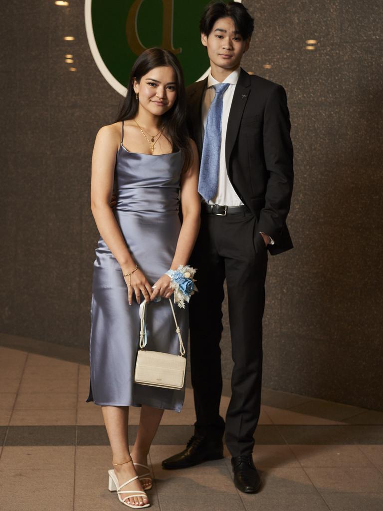 Students at the Blackfriars Priory School formal on June 24 at the Donato Reception Centre. Picture: Matt Loxton