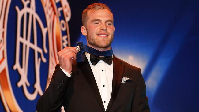 Tom Mitchell claims footy’s highest individual honour.