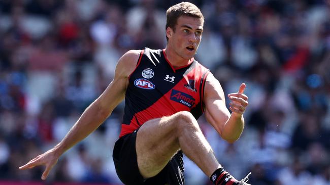 Tom Cutler has found it difficult to tie down a permanent position at Essendon.