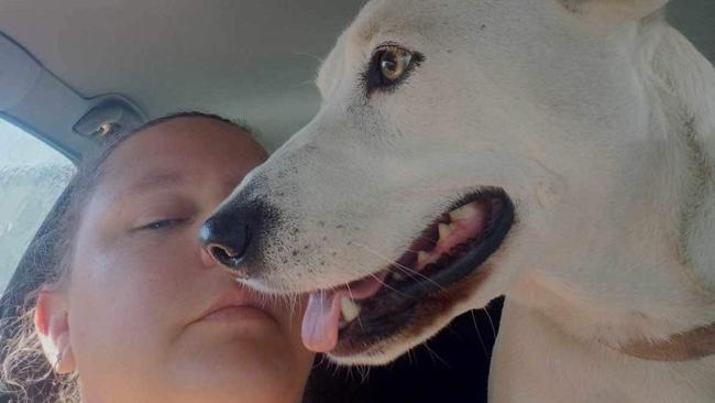 Glenwood's Annette Clifford with her beloved dog, Gizmo.