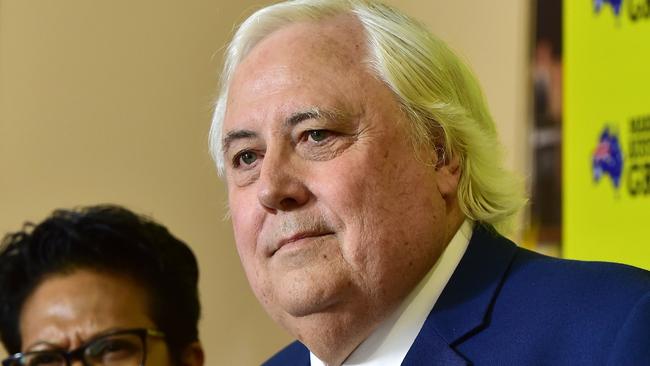 United Australia Party leader Clive Palmer. Picture: Shae Beplate