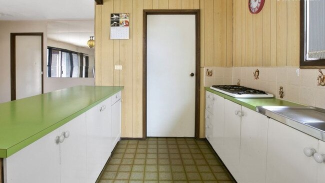 The 1970s Frankston house was sold in completely original condition.