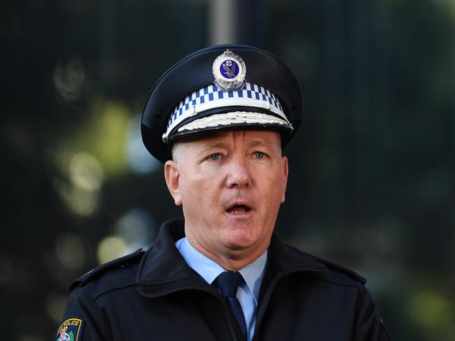 Police Commissioner Mick Fuller. Picture: Dean Lewins/AAP