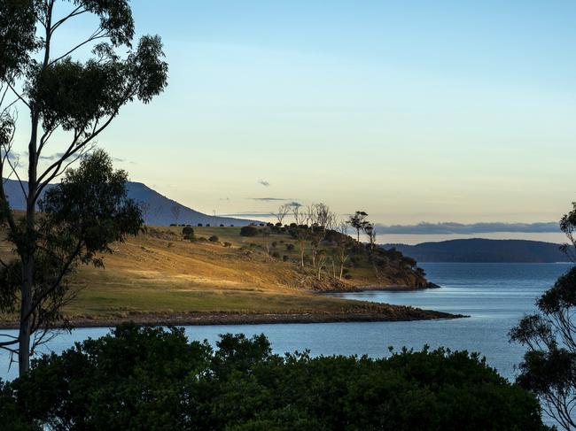 The view. Spring Bay Mill, Triabunna, Tasmania. For TasWeekend. Supplied.