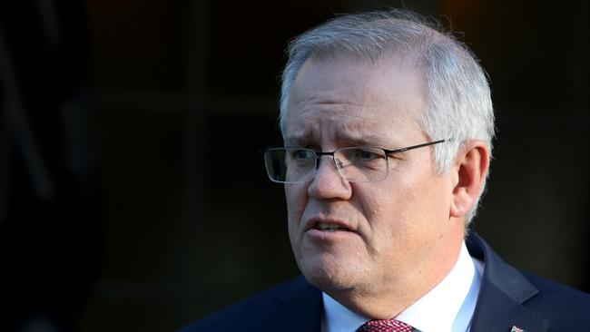 The strength of Scott Morrison’s popularity had been the key to the government’s predominance. Picture: AFP