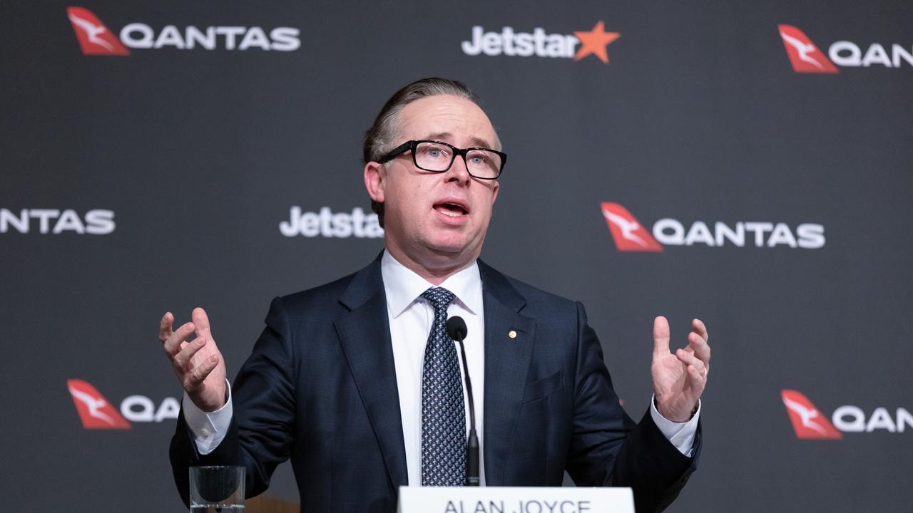 Qantas CEO Alan Joyce has made several changes to Australia’s flight plan. Picture: Brent Winstone