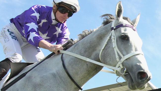 James McDonald can’t wait to ride D’Argento again in the Epsom Handicap. Picture: Getty Images