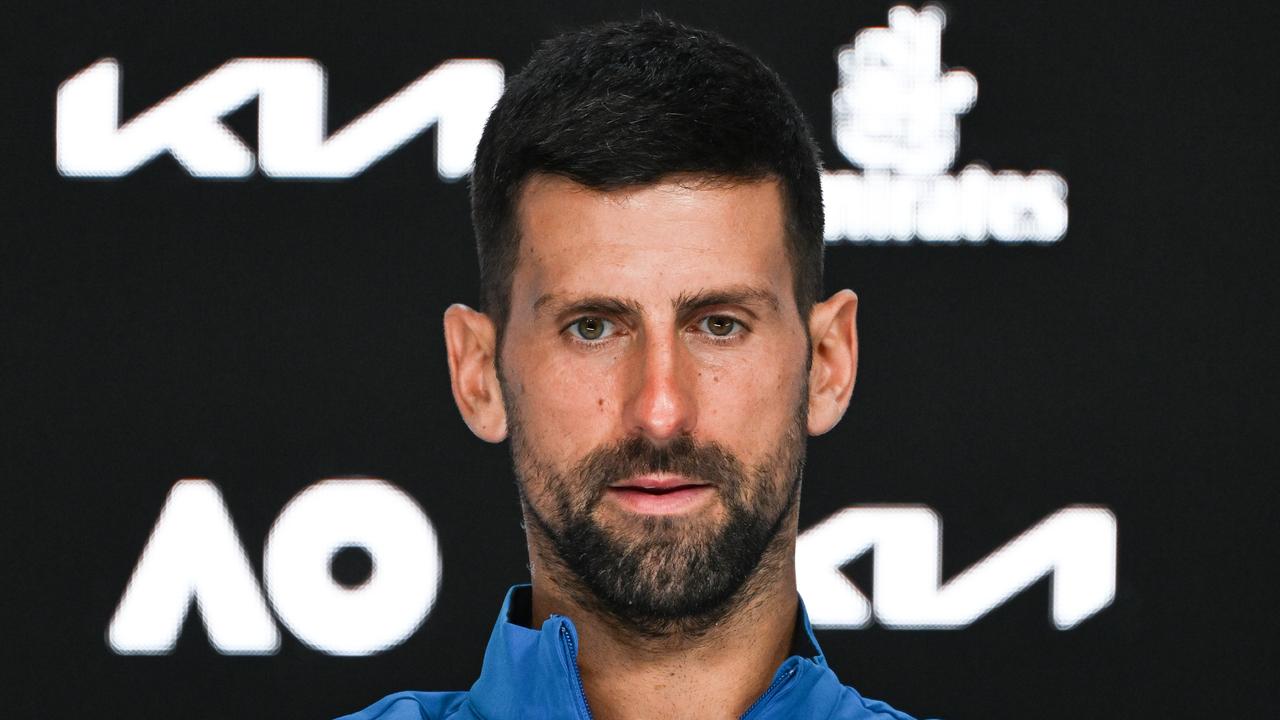 Djokovic isn’t happy with Channel 9 and Tony Jones. (Photo by James D. Morgan/Getty Images)