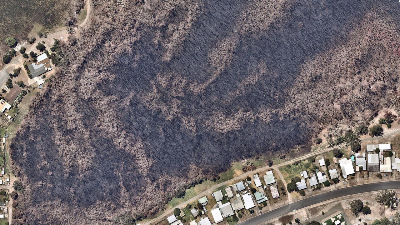 Nsw Bushfires Aerial Images Show How Homes Almost Burned Daily Telegraph 4282