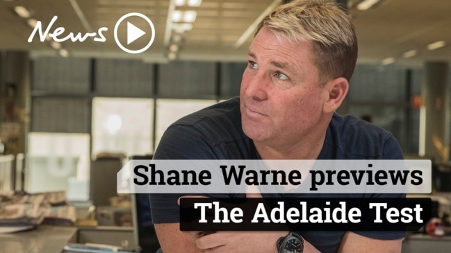 Shane Warne previews The Adelaide Test