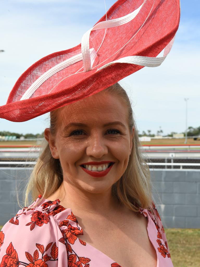 Rebecca Hart at Darwin Ladies Day. Picture: (A)manda Parkinson