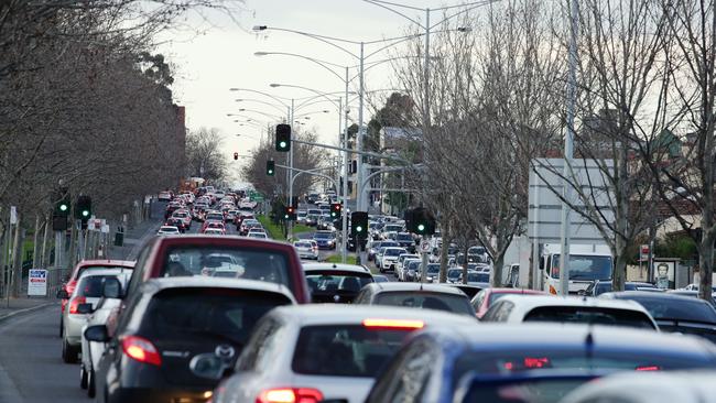 Infrastructure ­Victoria has identified top projects to cut congestion Picture: Andrew Tauber