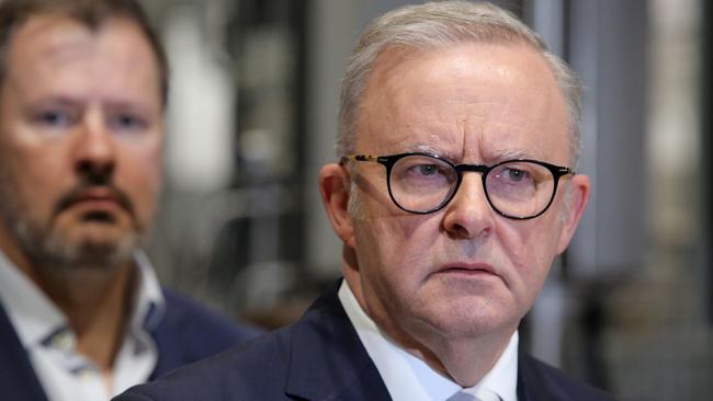 More than half of voters blame the Albanese government’s energy policies for soaring household power bills and believe the country is heading in the wrong direction. Picture: NewsWire/Philip Gostelow