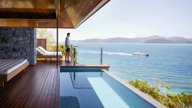 Qualia resort on Hamilton Island in the Whitsundays.