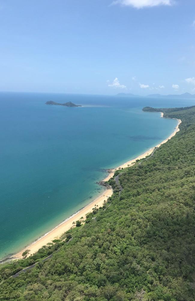 An aerial view of the spectacular Captain Cook Highway. Picture: Supplied