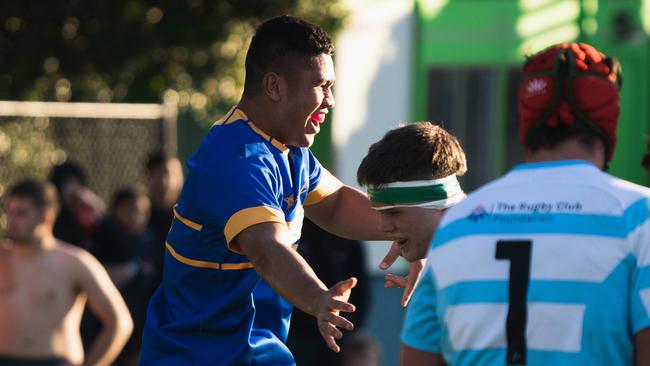 Action in the Gen Blue U16 invitational at Easts. Pic: Waratahs Media